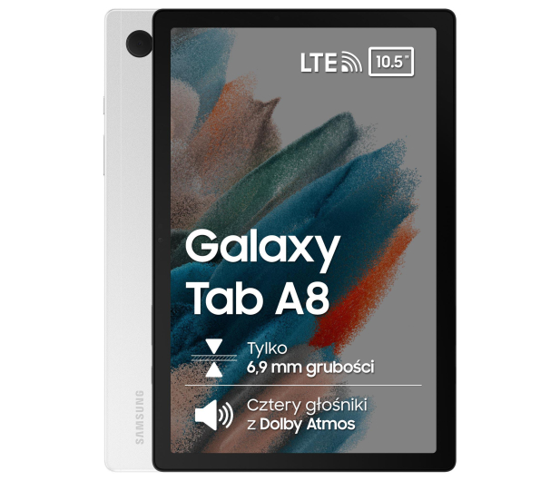 Samsung Galaxy Tab A8 X205 LTE 4/64GB srebrny - 698361 - zdjęcie